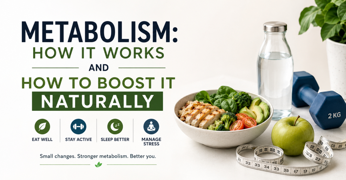 Metabolism: How It Works and How to Boost It Naturally