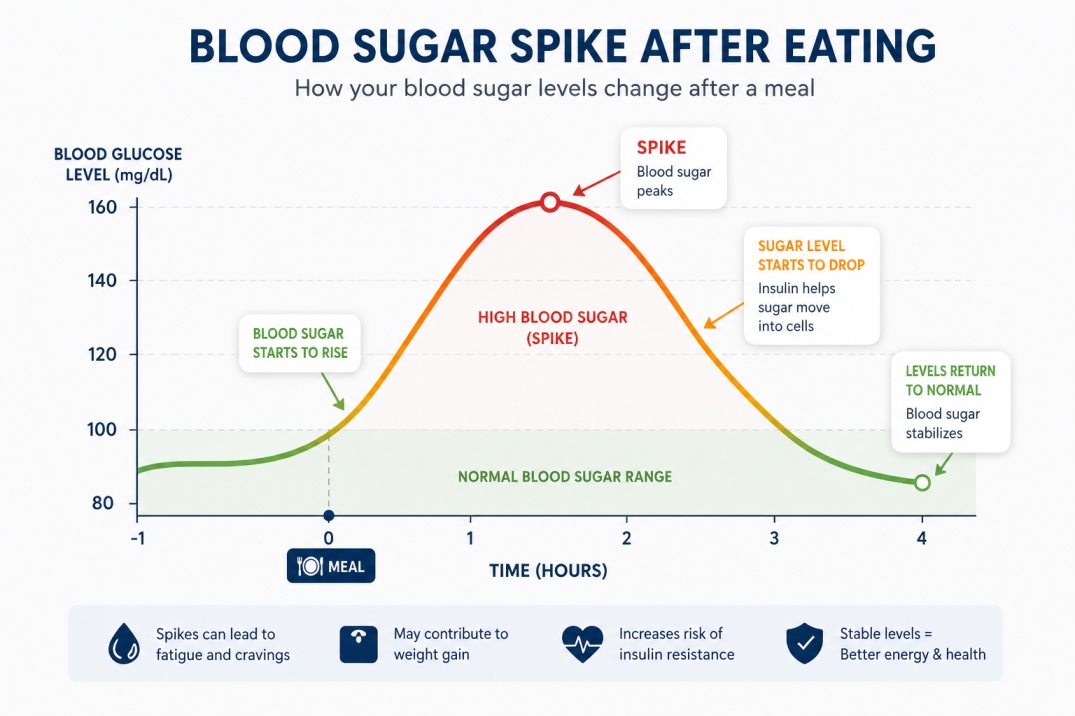Blood Sugar Spikes - WelloraFit