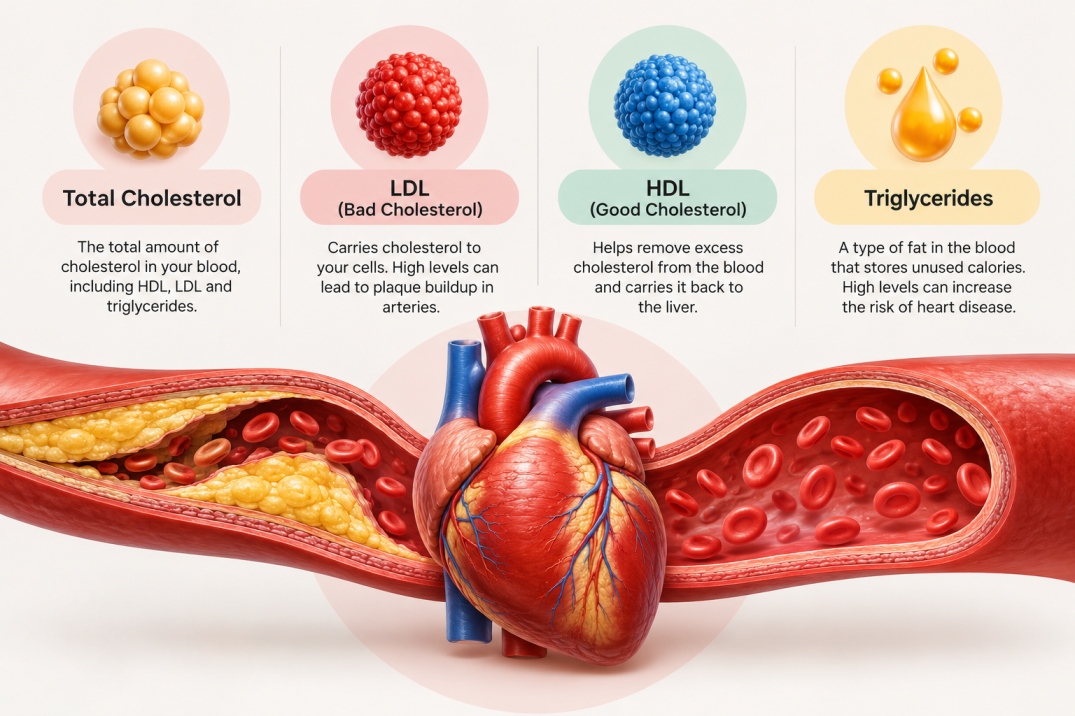 Cholesterol Explained: HDL, LDL and Triglycerides