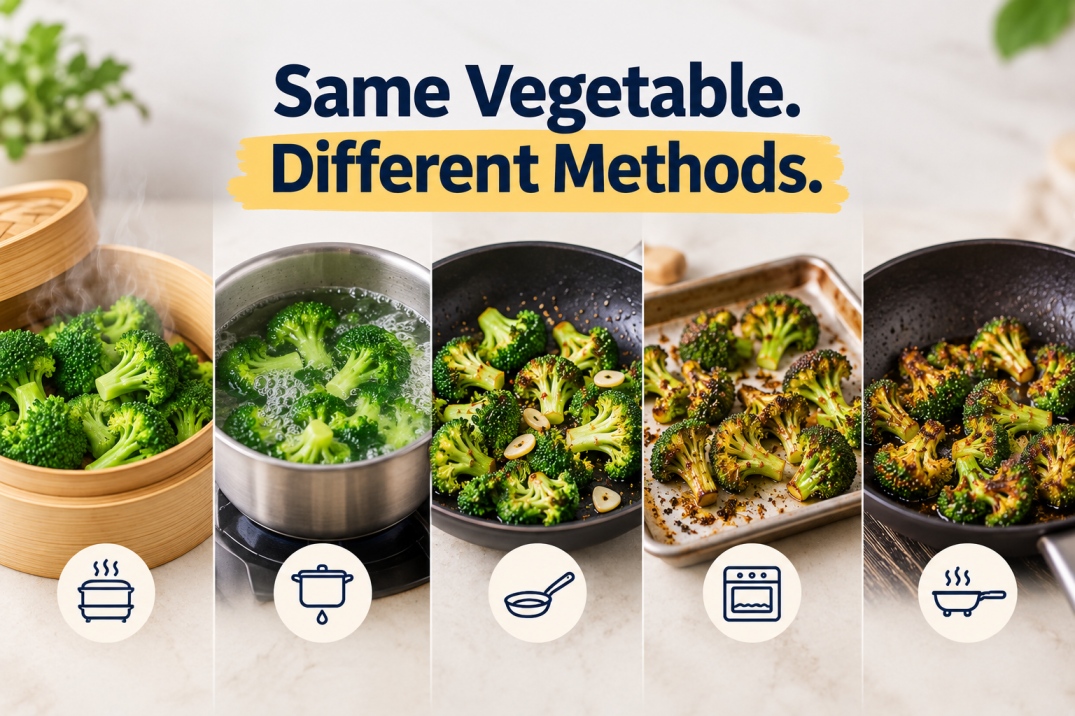 How Cooking Methods Change the Nutrition of Your Food
