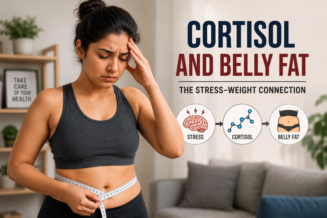 Cortisol and Belly Fat: Does Stress Cause Weight Gain?