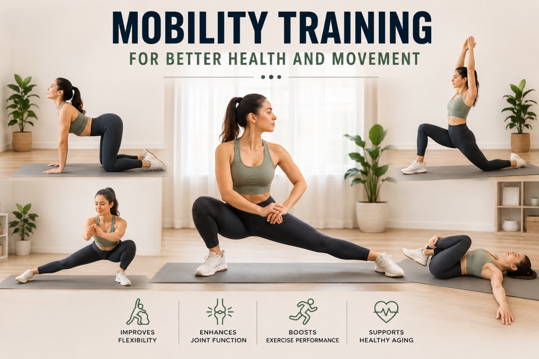 Mobility Training for good Health: Benefits & Exercises