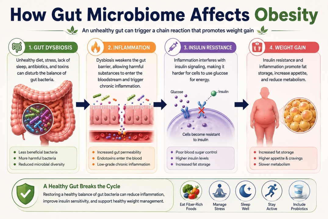 gut microbiome for weight loss - WelloraFit