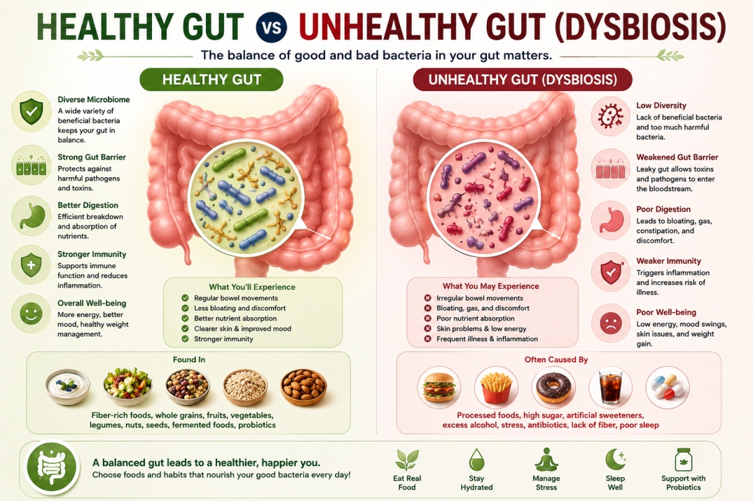 gut microbiome for weight loss - WelloraFit