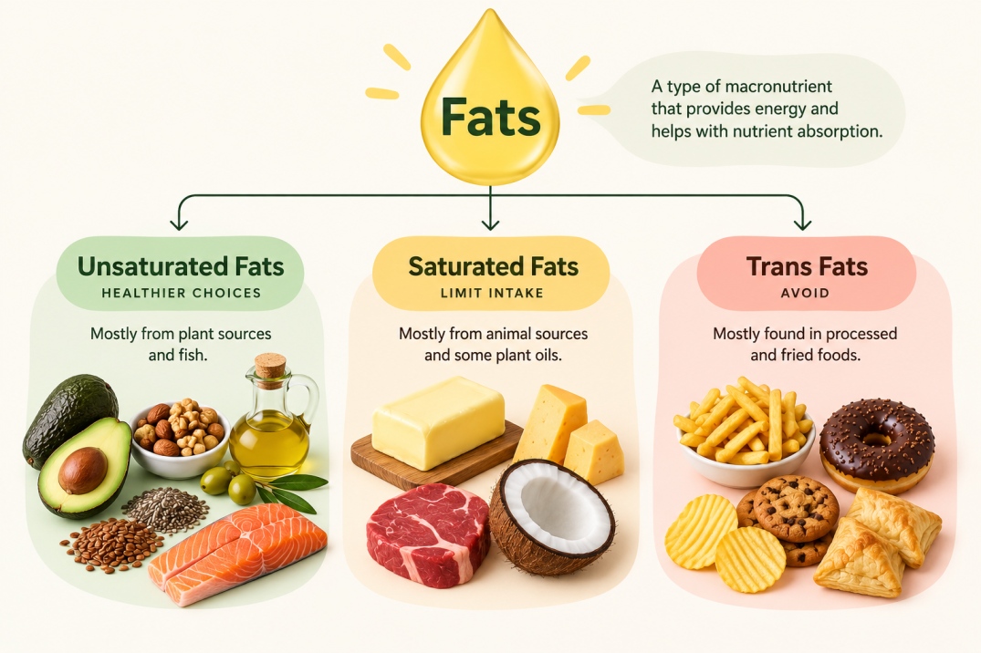 Healthy Fats vs Unhealthy Fats - WelloraFit