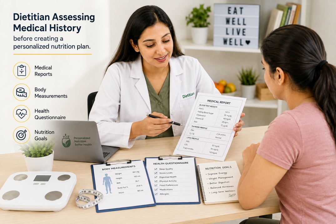 how a dietitian personalizes your nutrition plan - WelloraFit