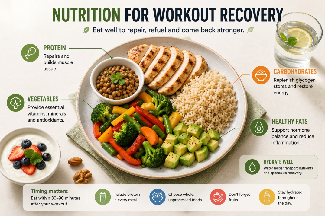 how to recover muscles after a workout - WelloraFit