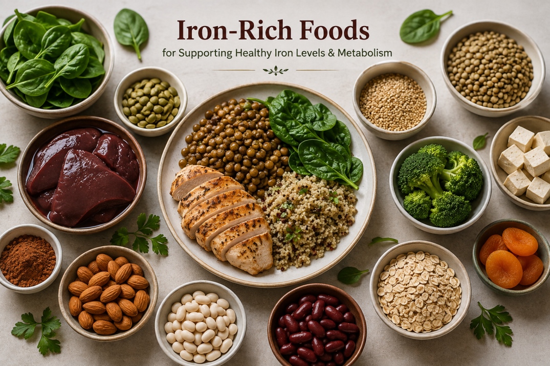 Iron Deficiency and Metabolism: Causes, Symptoms & Nutrition