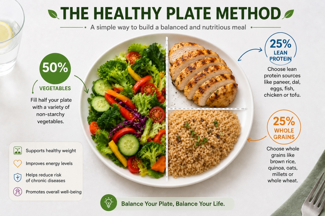 Portion Control for Weight Loss Guide image - WelloraFit