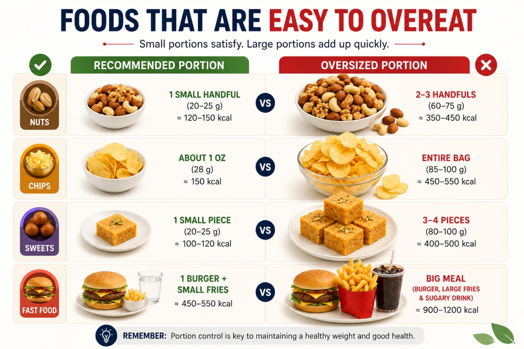 Portion Control for Weight Loss Guide image - WelloraFit