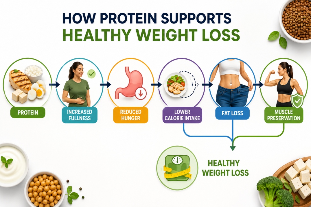 Protein for Weight Loss - WelloraFit