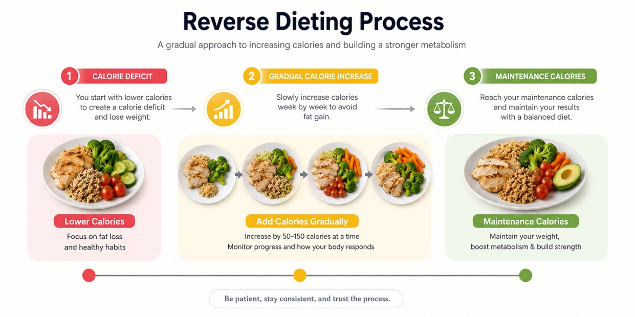 Reverse Dieting Explained - WelloraFit