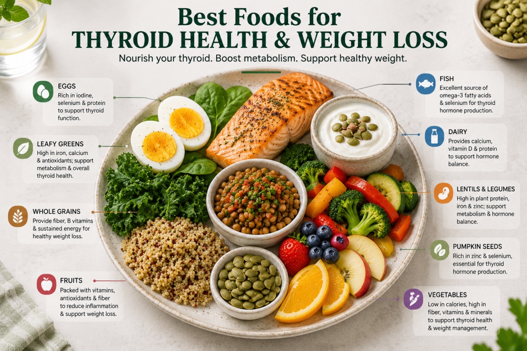 Thyroid and Weight Loss - WelloraFit