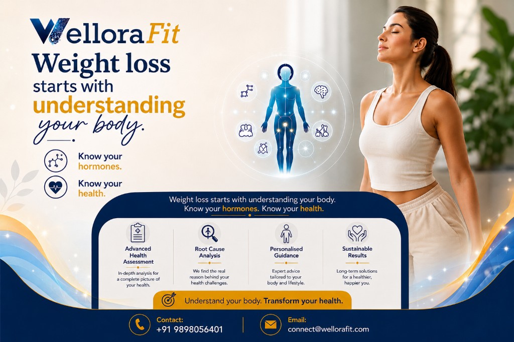 WelloraFit health assessment — weight loss starts with understanding your body, hormones and health
